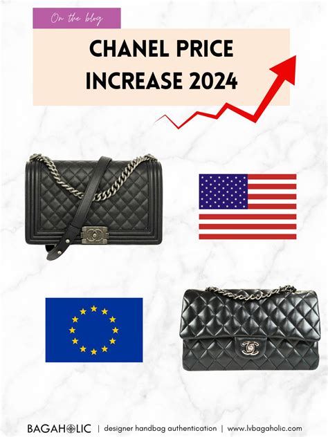 when will chanel increase price in 2024|chanel woc price 2024.